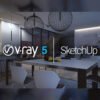 V-Ray 5.10.01 para SketchUp 2017 a 2021 (renderização realista)