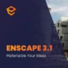 Enscape 3D 3.1.2 multi-idiomas para SketchUp 2018 a 2021 (instalador original + instruções)