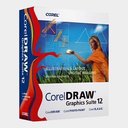 Corel DRAW 12 (2004) Graphics Suite (completo com 3 ISOs) 32 bits