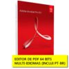 Adobe Acrobat 2022 multi-idiomas 64 bits (instalador original + instruções)