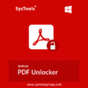 SysTools PDF Unlocker (remove senhas e restrições de PDFs) (instalador original + instruções)