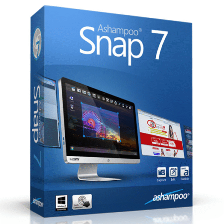 Ashampoo Snap 7 (software para gravação de tela) (instalador original + instruções)