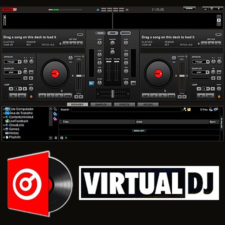 VirtualDJ 7.4 (compatível com Windows 7) (instalador + instruções)