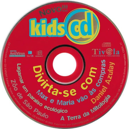 Revista CD Expert Kids Max e Maria / Terra da Mitologia - pt-BR 32 bits (1999) - Download ISO