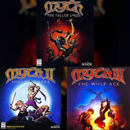 Coletânea Myth: The Fallen Lords + Myth II Soulblighter + Myth III The Wolf Age