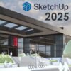 SketchUp 2025 (v25.0.571) com 3D Warehouse multi-idiomas (instalador original + instruções)