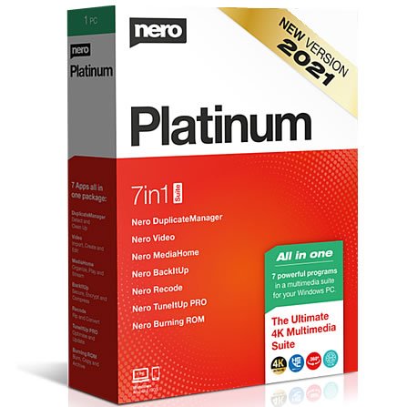 Nero Platinum Suite 2021 (v23) pt-BR multi-idiomas (instalador original + instruções)