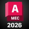 Autodesk Mechanical 2026 inglês 64 bits (instalador original + instruções)