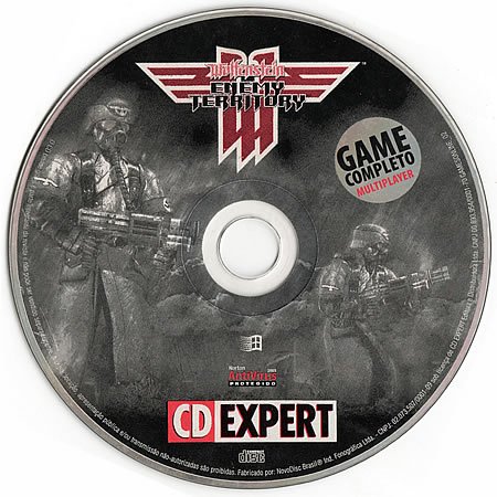 Revista CD EXPERT GAMES ONLINE nº 02 - Wolfenstein Enemy Territory - Download ISO