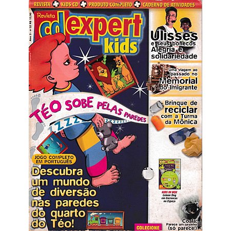 Revista CD EXPERT KIDS nº 32 - Téo sobe pelas paredes (2001) - Download PDF