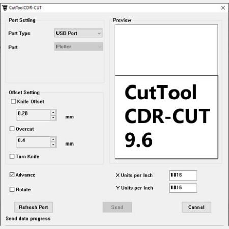 CutToolCDR CUT 9.6 para CorelDRAW X3 a 2021
