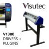 Plotter Visutec V1300 : drivers + plugin CorelDRAW 12 ao X8 + plugin Illustrator CS4 ao CS6