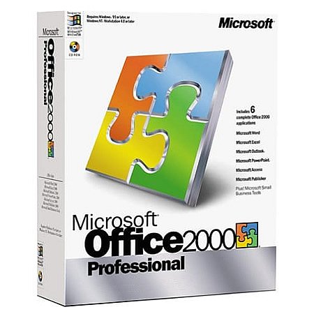 Office 2000 Premium pt-BR (instalador original + chave)